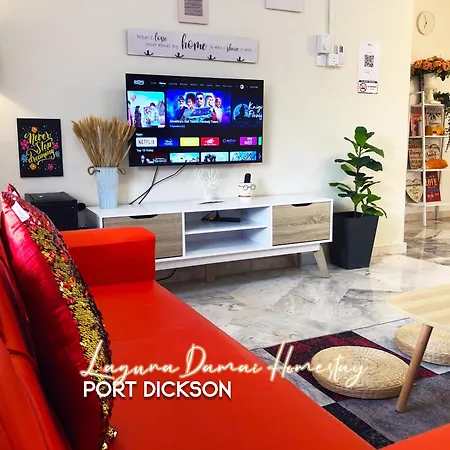 Laguna Damai Homestay Teluk Kemang Pd 3Br- Pool View Port Dickson Exterior photo