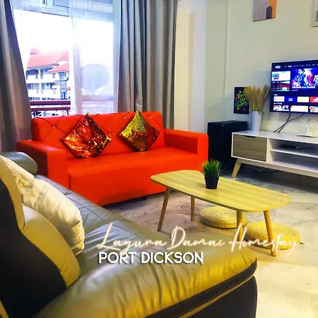 Laguna Damai Homestay Teluk Kemang Pd 3Br- Pool View Port Dickson Exterior photo